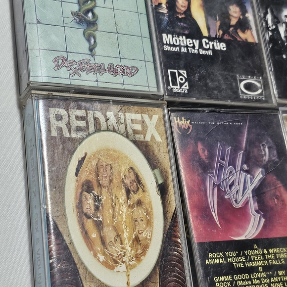 Vintage Rock Cassette Tape Collection Motley CRUE Alias Warrent Etc - Picture 4 of 10